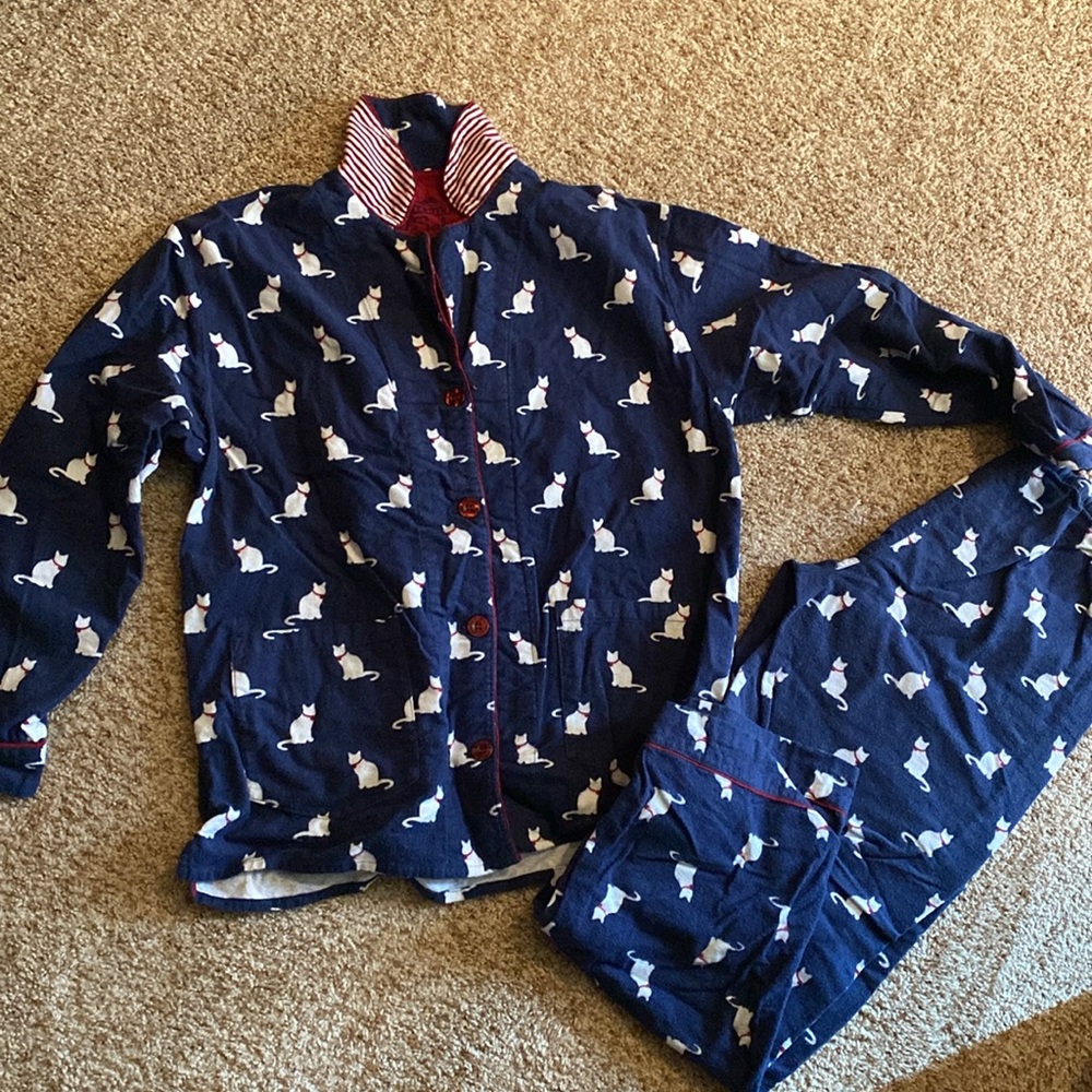 PJ Salvage Cat pajama/lounge set
